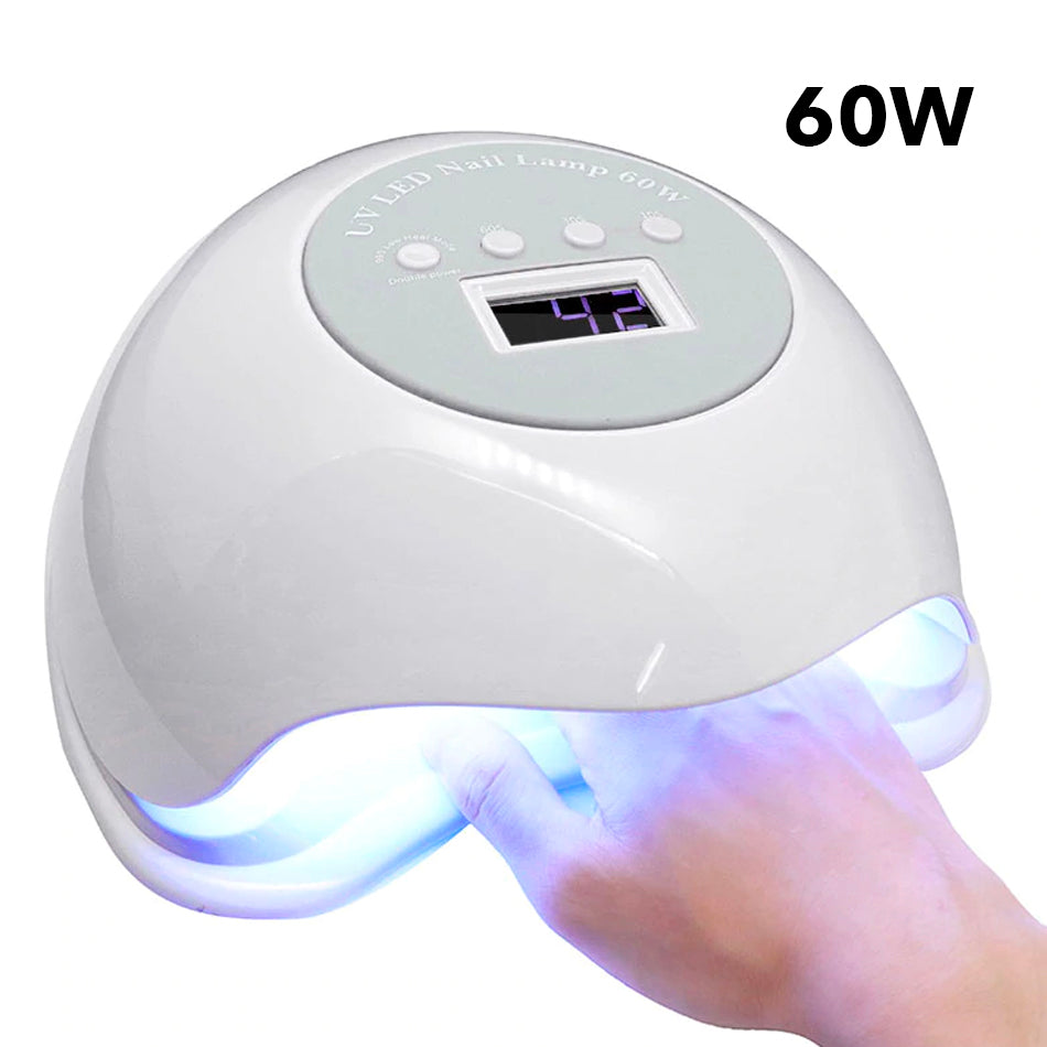 LAMPADA LED 60W FORNELLO UNGHIE NAIL ART ESTETISTA CENTRO ESTETICO PRO
