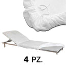 COPRILETTINO IN TNT CON ELASTICO E LACCETTI ROIAL COPRI MATERASSINO COPRIMATERASSINO MONOUSO COPRI LETTINO