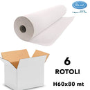 Lenzuolino rotolo da lettino H60 monouso Ro.ial 5 stelle roial prima qualità Pretagliati per centro estetico