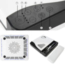 Aspiratore per ricostruzione unghie con tubo 2in1 doppia aspirazione + fresa 35.000 giri aspirazione dall’alto e dal basso 60W