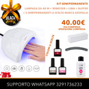 SET 31 PEZZI SEMIPERMANENTI KEOPALIA