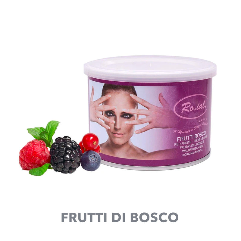 Cera Frutti di bosco Ro.ial liposolubile 400 ml Roial ceretta professionale italiana