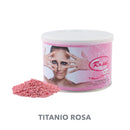 Cera Titanio Ro.ial liposolubile 400 ml titanio rosa Roial ceretta professionale italiana