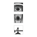 CASCO PER CAPELLI PARRUCCHIERE 1000 W A PARETE MOD. UFO