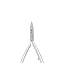 TRONCHESINO PER UNGHIE INCARNITE TAGLIO BOMBATO DA 13 CM ACCIAIO INOX PER MANICURE E PEDICURE PODOLOGO NON SI ARRUGGINISCE KEOPALIA