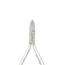 TRONCHESINO PER UNGHIE INCARNITE TAGLIO BOMBATO DA 11 CM ACCIAIO INOX PER MANICURE E PEDICURE PODOLOGO NON SI ARRUGGINISCE KEOPALIA