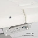LETTINO SPA MASSAGGIO 3 MOTORI 3 SNODI CON ILLUMINAZIONE LED CENTRO ESTETICO