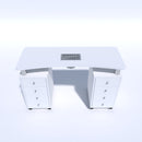 Tavolo manicure con aspiratore in legno 8 cassetti per estetista centro estetico