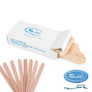 SPATOLE MONOUSO IN LEGNO ROIAL PER CERA CERETTA ABBASSALINGUA 100 PEZZI