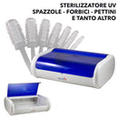 STERILIZZATORE SPAZZOLE UV PER PARRUCCHIERE ESTETISTA BARBIERE SPAZZOLE PETTINI FORBICI GRANDE BIGGER MELCAP