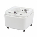 VASCA PODOLOGICA PEDICURE META WEELKO CROMOTERAPIA CARICO E SCARICO ACQUA