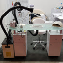 ASPIRATORE CARBONI ATTIVI PROFESSIONALE PER ESTETISTA MANICURE PEDICURE POLVERI SOTTILI ESTETISTA CENTRO ESTETICO