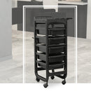 CARRELLO MELCAP 5 RIPIANI MELCAP PER BARBIERE PARRUCCHIERE