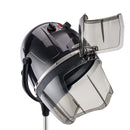 CASCO PER ASCIUGATURA CAPELLI PER PARRUCCHIERE 950W CON PIEDE O BRACCIO BIANCO O NERO