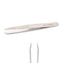 PINZETTA PER SOPRACCIGLIA PUNTA OBLIQUA IN ACCIAIO INOX DELLA KEOPALIA