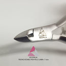 TRONCHESINO PER PELLI DA 7 MM ACCIAIO INOX PER MANICURE E PEDICURE DUE MOLLE NON SI ARRUGGINISCE KEOPALIA