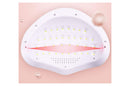 LAMPADA LED 2 MANI 72W FORNELLO UNGHIE NAIL ART ESTETISTA CENTRO ESTETICO PROFESSIONALE DUE MANI