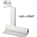 Lenzuolino rotolo da lettino H60 monouso Ro.ial 5 stelle roial prima qualità Pretagliati per centro estetico