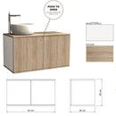 MOBILE SOSPESO CON LAVELLO PER CENTRO ESTETICO SPA SALONE DI BELLEZZA LAVANDINO CON RUBINETTO