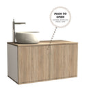 MOBILE SOSPESO CON LAVELLO PER CENTRO ESTETICO SPA SALONE DI BELLEZZA LAVANDINO CON RUBINETTO