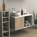 MOBILE SOSPESO APERTO CON LAVELLO PER CENTRO ESTETICO SPA SALONE DI BELLEZZA LAVANDINO CON RUBINETTO