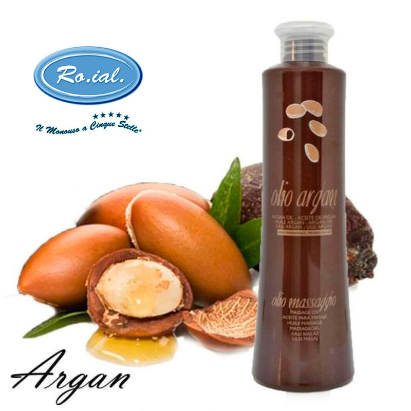 Copia del Olio massaggio Argan dolci 500 ml Roial