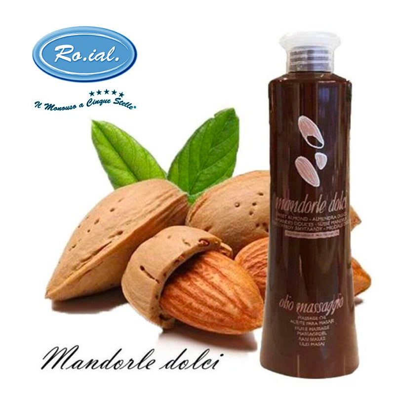 Olio massaggio Mandorle dolci 500 ml Roial
