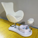 POLTRONA PODOLOGICA PEDICURE PEDILUVIO SPA CENTRO ESTETICO SALONE PIEDI ESTETISTA CON VASCA CREM WEELKO