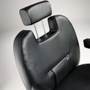 POLTRONA DA BARBIERE PARRUCCHIERE BASE ROTONDA PISTONE A GAS PEDALE Hair Siviglia