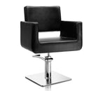 SEDIA POLTRONA DA BARBIERE PARRUCCHIERE PEDALE PISTONE A GAS HAIR KING