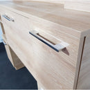 POSTAZIONE DOPPIA DA BARBIERE BARBER SHOP PARRUCCHIERE CON LAVABO LAVELLO IN LEGNO MADE IN ITALY ITALIANA PERSONALIZZABILE