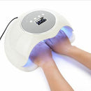 LAMPADA LED 2 MANI 72W FORNELLO UNGHIE NAIL ART ESTETISTA CENTRO ESTETICO PROFESSIONALE DUE MANI