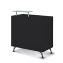 BANCO CASSA RECEPTION PER CENTRO ESTETICO ESTETISTE CENTRO BENESSERE SPA LEGNO BIANCO E VETRO TRILLY KEOPALIA KE133080